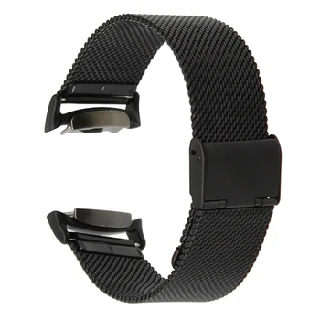 20mm Milanese Watchband cu Adaptoare pentru Samsung Gear S2 SM-R720 / SM-R730 din Oțel Inoxidabil Ceas Trupa Încheietura Curea Brățară