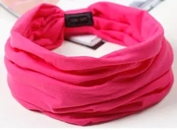 24 de culori Bomboane colorate sport elastice Hairband Moda Tesatura Largă susținere Pentru Femei Păr accesorii Florale Imprimare Turban 1buc
