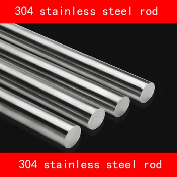 304 din oțel Inoxidabil tijă de diametru 10mm, lungime 200mm