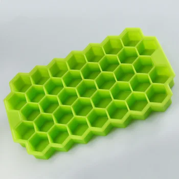 37 Cavități Silicon Pentru Cuburi De Gheață Cub De Gheata Mucegai Fructe Ice Cube Maker Forma De Tip Fagure Bara De Accesorii De Bucătărie