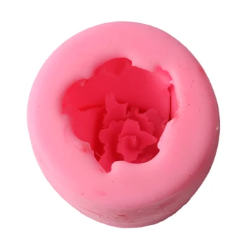 3D Rose Floare Forma de Silicon Mucegai Fondante Mucegai Tort Cupcake Decor Instrument de Săpun Mucegai Lumânare DIY Ciocolata Matriță pentru Copt