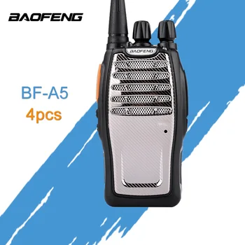 (4 BUC)BaoFeng UHF Walkie Talkie BF-A5 16CH VOX+Scrambler Funcția de Transport Gratuit Două Fel de Radio baofeng A5