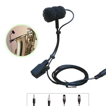 4 tipuri de plug Condensator cu Fir etapă saxofon microfon profesional trompeta saxofon gooseneck instrument muzical mic