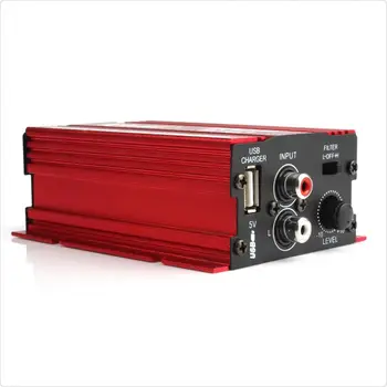 500W MA-150 DC9-14V 2-CH Mini Hi-Fi Stereo Audio Amplifier Amplificator de Subwoofer Pentru Masina Motocicleta