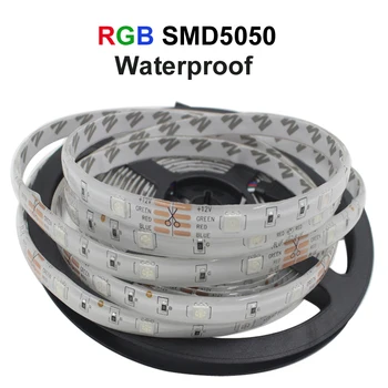 5050 RGB LED Strip 5M de Control WiFi smd 5050 LED Benzi Decor Acasă Lampă Flexibil WiFi Controler RGB + 12V 3A Adaptor de Alimentare