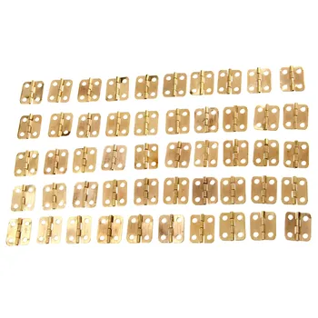50Pcs 16x13mm Bronz Antic/Cabinet de Aur Balamale Mobilier, Accesorii Bijuterii Cutii Mici Balama Mobilier Accesorii Pentru Dulapuri