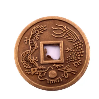 50pcs Chinezesc I Ching Monede Feng Shui monede din china cu dragoni monede mulțime Y1087