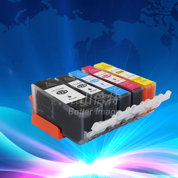 5PK PGI-525 CLI-526 compatibil cartuș de cerneală pentru PIXMA4850 6550 MX895 etc.