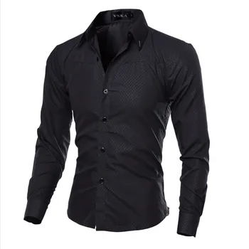 5XL Plus Dimensiune Brand-haine de Bumbac Mens Îmbrăcăminte Solidă Moale Barbati Tricou Maneca Lunga Barbati Camasi Casual Slim Fit Fierbinte de Vânzare