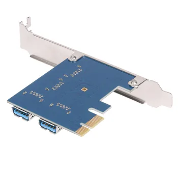 60cm USB 3.0 PCI-E Express 1x la 16x Extender Riser Card Adaptor pcie de la 1 la 4 usb pentru Grafica placa Video pentru Bitcoin Litecoin