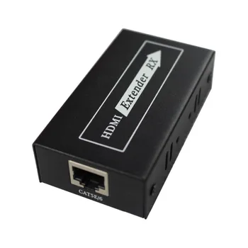 60M HD 1080P HDMI Extender Emițătorului TX/RX Peste CAT6 RJ45 Ethernet Suport de Cablu HDMI 3D pentru TV, Proiector, DVD