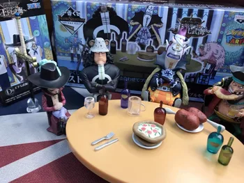 6piece/set-o singură bucată Dracule Mihawk Doflamingo Anime figurina PVC Noua Colectie de figuri de Colectare jucarii pentru cadou de Crăciun