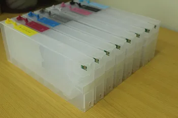 8 Culoare Reumplere cartuș de cerneală Pentru EPSON 4800 Cu auto resetare chip pentru Epson 4800