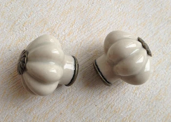 8pcs Drăguț stil Rural din Ceramică Mânerul Ușii Cabinetului Sertar Dulap Dulap de Epocă Retro Mobilier Bucatarie Trage Ocupă de butoane Mici