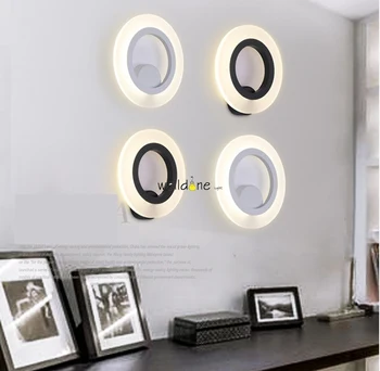 8W 15W LED Lămpi de Perete Europene Moderne, Stil Simplu, Living/Dormitor Lampa de Lângă Lectură de Iluminat Montat pe Perete AC90-260V