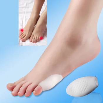 9Pairs Silicon Gel Picior Deget de la picior Separator Degetul mare Valgus Pedichiura Degetul Mic de la picior Inflamație la picior Protector Inflamație la picior de Reglare a Durerii Picior de Îngrijire