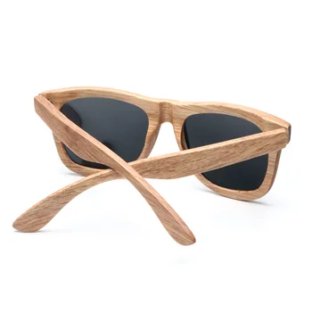Ablibi Bărbați de Bambus, Lemn de ochelari de Soare Vintage din Lemn Meșteșug Femei Gri Polarizat ochelari de soare pentru Femei Ochelari in Cutie de Lemn