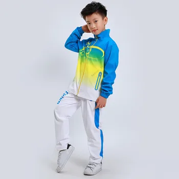 Adsmoney Copii Impermeabil De Funcționare Seturi De Gimnastică China Echipa Sportwear Băiat/Fată Badminton Treninguri De Formare Sport, Costume De Jogging