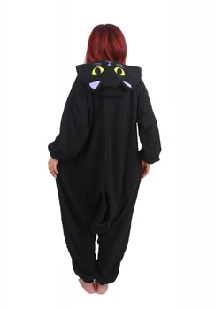 Adult Polar Fleece Kigurumi miezul Nopții Cat de Cosplay, Costume Femei Salopeta Pijama Petrecere de Halloween Cosplay de camuflaj Costume