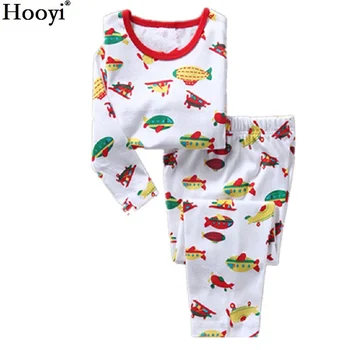 Aerocraft Baieti Pijamale pijama Boy Pijamale copii, pijamale Aeronava Copii haine de copii haine de acasă tricou + pantaloni