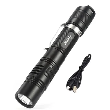 AloneFire X470 Puternic lanterna LED Reincarcabila USB cu Lanterna 18650 Cree XPL 1000 Lumeni Lanterna LED-uri Lanterna 6 moduri de lanterna