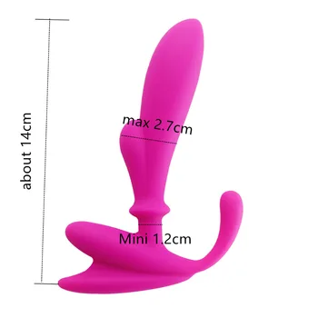 APHRODISIA Silicon 7 Model de Vibrator anal,Anal cu Vibrator,Prostata pentru Masaj,Anus Vibe,analsex Jucarii Sexuale pentru Femei Barbati 13005