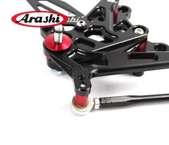 Arashi CNC Rider Rearset Suporturi pentru picioare Reglabile pentru Picioare, Pentru MV AGUSTA Brutale 675 800 Dragster 2012 2013