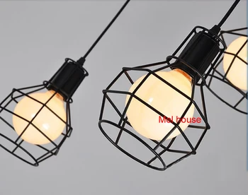Art Spider Lampă de Tavan Fixare Lumină Moderne Nordic Retro Edison Bec Lumina Candelabru de Epocă Pod Antic Reglabil lămpi