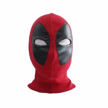 Aubalee Nou Rece Deadpool Masca super-Erou Cosplay Costum Adult Petrecere de Halloween Pălării X-men Moartea Țesături Coaste Plin Măști de Față