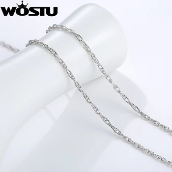 Autentic Argint 925 Lanțuri, Coliere se Potrivesc Pentru Pandantiv Farmec Pentru Femei Barbati Lux S925 Bijuterii Cadou SCA002