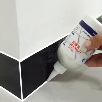 Autentic gresie epoxidice chituri frumos Etanșare 280ml alb Silicon agent pentru perete Impermeabil toaletă decalaj instrumentul de reparare