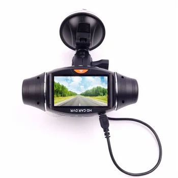 Auto DVR Dual lens a vehiculului GPS Auto DVR Camera Video Recorder 2.7
