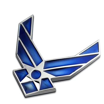 Autocolant auto Emblema, Insigna U. S. Air Force Metal 7x7cm Tuning Auto Motociclete de Styling Auto Accesorii