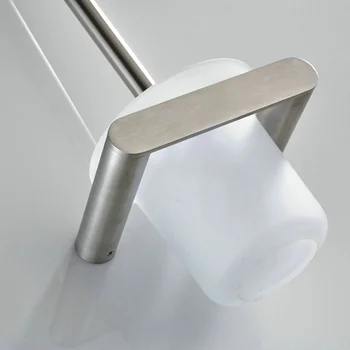 Beelee Creative de Design din Oțel Inoxidabil Perii de Wc cu Suport de Montare pe Perete Nichel Finisaj Periat Perie Wc Bowl Titular