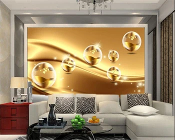 Beibehang 3D de înaltă calitate tapet modern pe linia de aur mingea decor de înaltă calitate pictură murală papel de parede fotografie 3d tapet