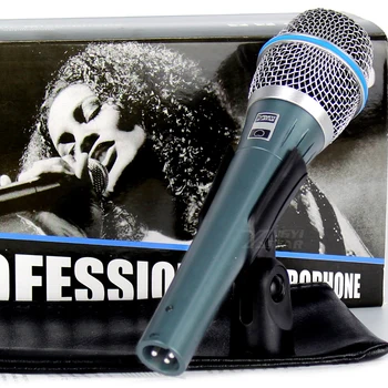 BETA87 Profesionale Portabile Dinamic cu Fir Microfon Pentru Calculator BETA 87C 87 Studio Mic Microfone Karaoke Mixer DJ Amplificator