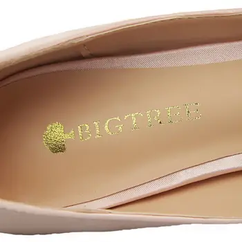 BIGTREE 2017 Vară Satin Crytal Femei Pompe Tocuri inalte Sexy Pantofi pentru Femeie Sandale Office Lady Pantofi de Lucru Subliniat Toe 35-39 516-5