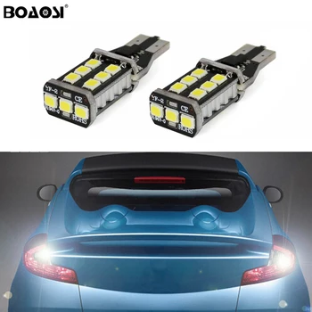 BOAOSI 2x T15 W16W Canbus LED-uri Albe de Rezervă Reverse Lumina Pentru Renault Fluence Koleos, Laguna III, Laguna III Tourer