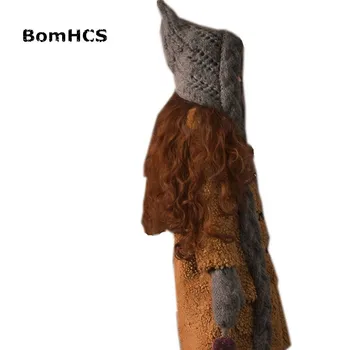 BomHCS Moda Căciulă Fular & Mănuși Lucrate Manual Cald Iarna Groase Tricotate Pălărie De Crăciun Cadou De Capace