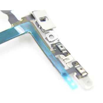 Brand Original Nou OEM Alimentare Pe Butonul Off Flex & Butonul de Volum Comutator Cablu Flex pentru iPhone 5s 5G Cu Suport de Metal