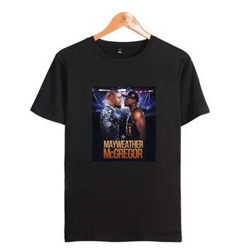 BTS conor mcgregor tricou 2017 noua Barbati tricou negru cu maneci scurte imprimare Tricouri pentru Man 's îmbrăcăminte conor mcgregor ufc