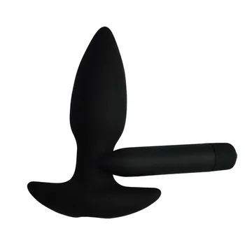 Butt Plug Anal din Silicon moale P-Locul Sexy Vibrator de Prostata pentru Masaj Sex cu Produse Pentru Femei / Bărbați Anus Masaj Analsex Jucarii Sexuale