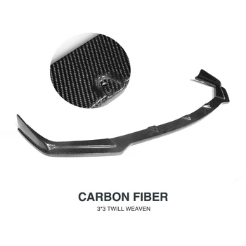 Buza fata Spoiler Bara de protecție Bărbie Șorț Pentru Infiniti Q50 Sport Sedan cu 4 Usi Doar-2017 Fibra de Carbon / FRP Negru Styling Auto