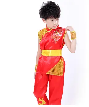 Băiatul Tae Kwon Do Copii Wushu Băiat De Îmbrăcăminte Tradițională Chineză China Kungfu Costum Kung Fu Uniforme Pentru Băieți China Kungfu Costume