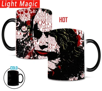 Cana de cafea batman joker Ceramice de Căldură Sensibilă Schimbare de Culoare Cana Magic Cupe Și căni Pentru Cadou Transport Gratuit