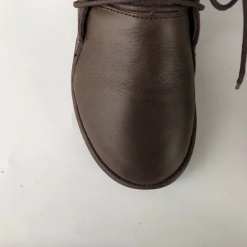 Careaymade-Femei Pantofi de Agrement,2018 design original din Piele cizme femei de arta retro temperament pur cizme manual