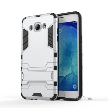 Caz de telefon pentru Samsung J7 2016 Armura Anti-Șoc Telefon Pentru Samsung J7 2016 Caz Coque Cu Functia de Stand Fundas de Top de Moda etui