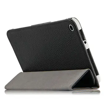 Caz Piele Pentru Huawei MediaPad T1 7.0 Protecție Smart cover din Piele 7.0 inch Comprimat Pentru HUAWEI T1-701U Caz Protector