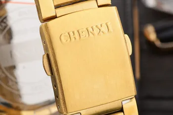 CHENXI Brand Aur Femei Ceasuri Doamnelor Ceas Fată Ceas Quartz Ceas Impermeabil ceasuri de mână de sex Feminin Relogio Feminino 2017
