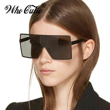 CINE CUTIE de Moda Supradimensionate Cadru Pătrat BETTY ochelari de Soare Femei Cool Trend Scut Stil de Brand Designer de Ochelari de Soare Nuante OM431